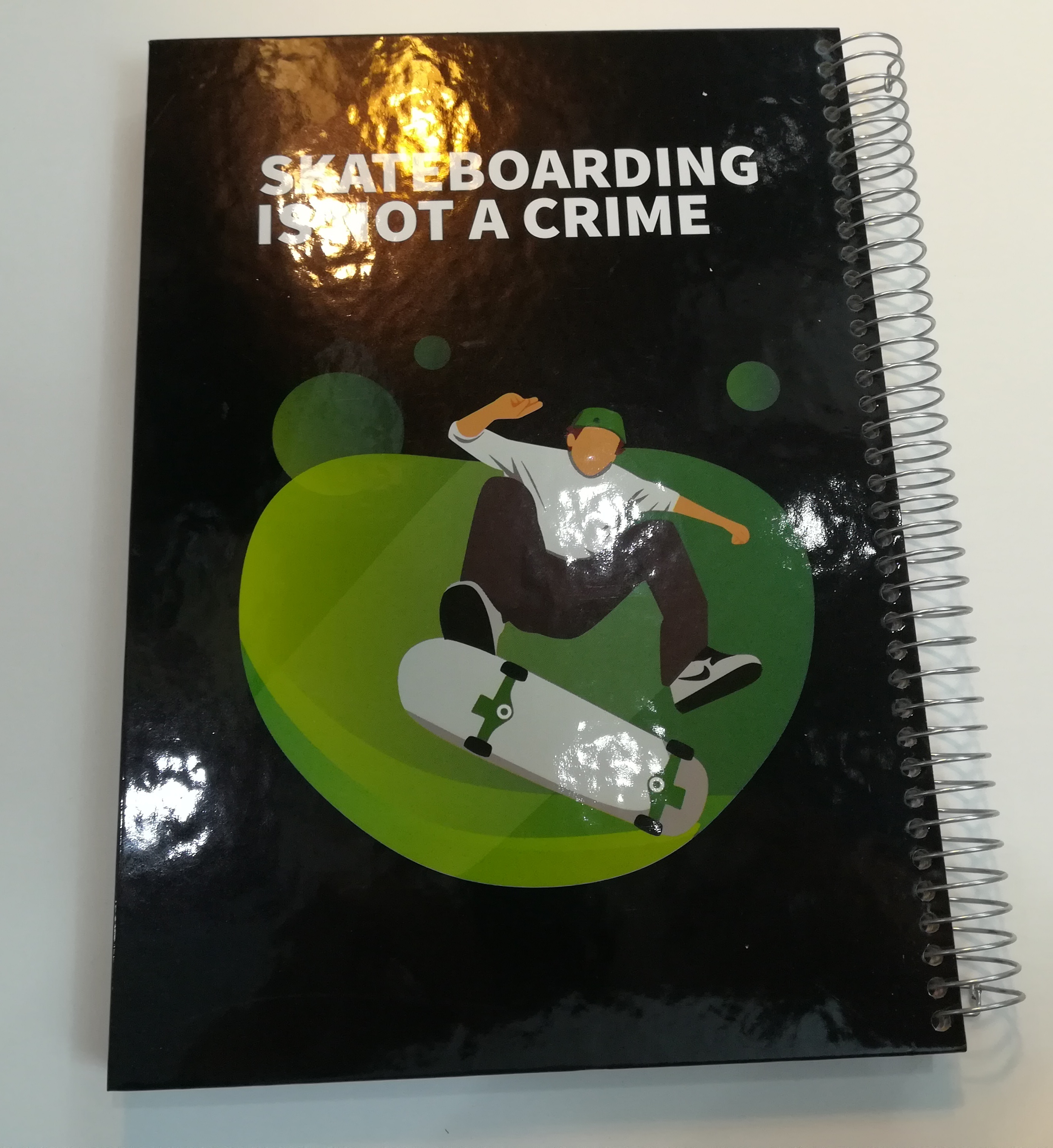 دفتر 100 برگ خط دار جلد گالینگور (جلد سخت) پاپکو