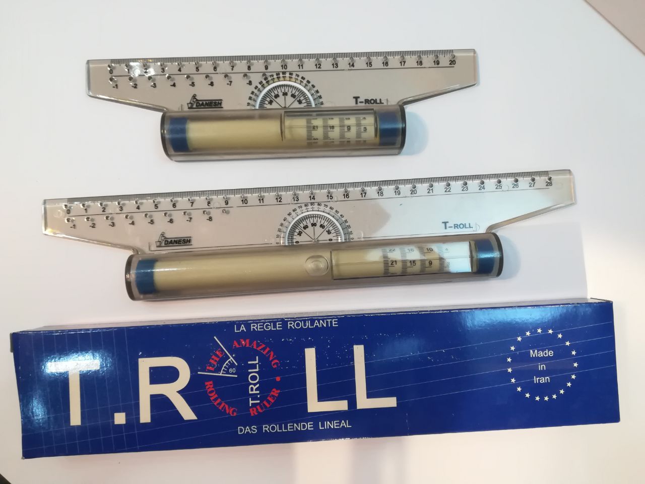 خط کش تی رول دانش