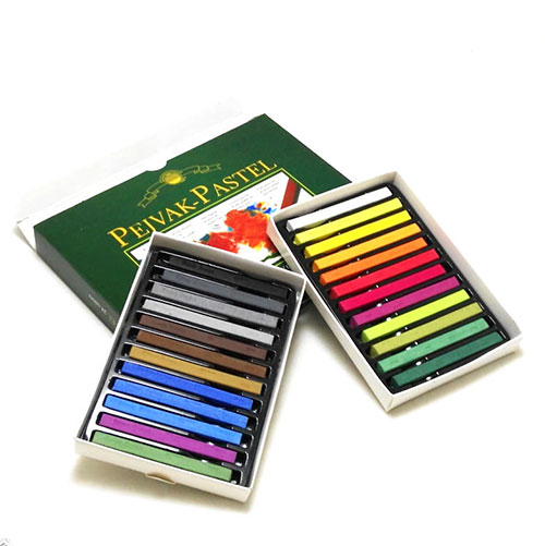 پاستل 24 رنگ گچی پژواک