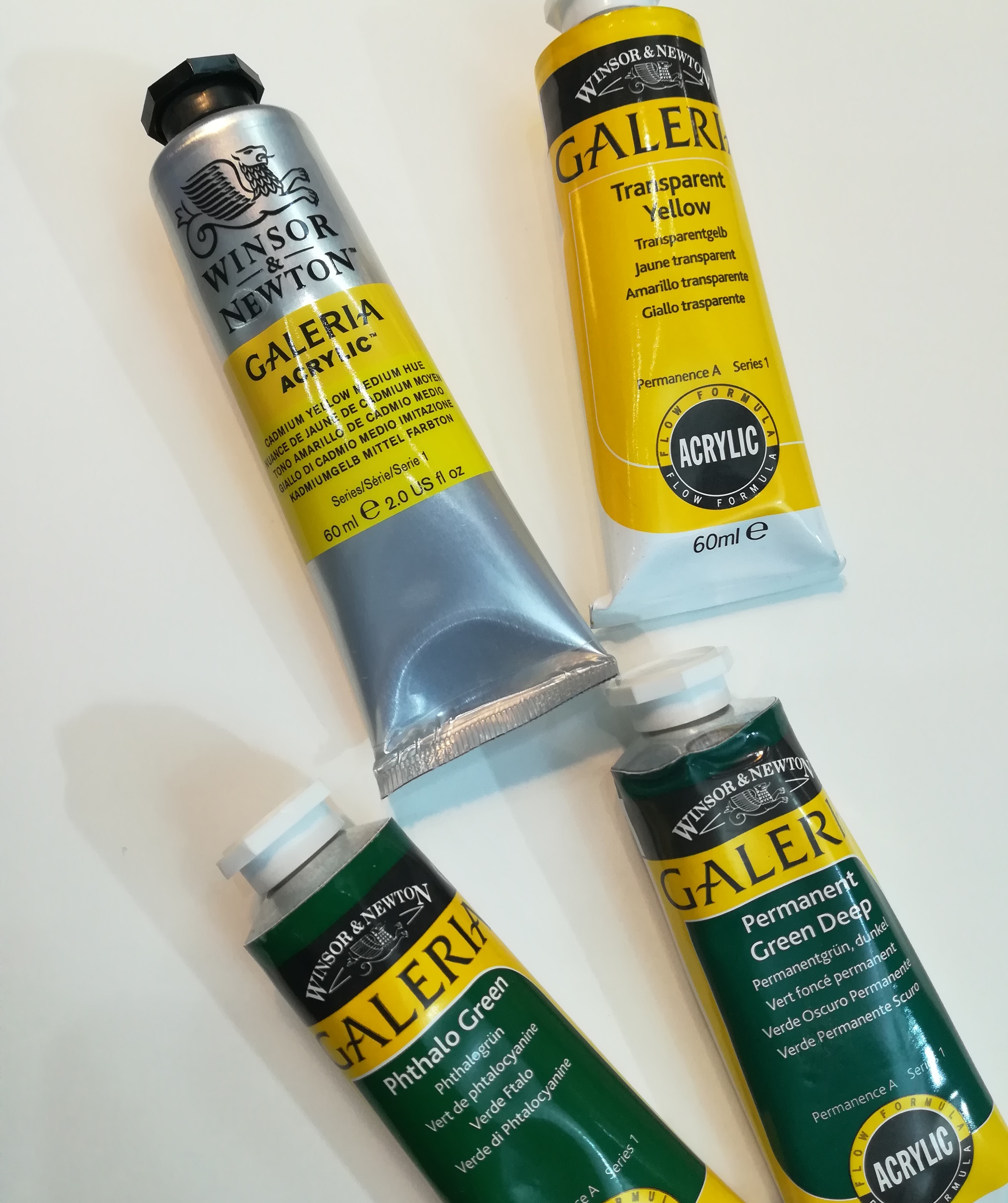 رنگ اکرلیک 60 میل وینزور انگلیس اصل