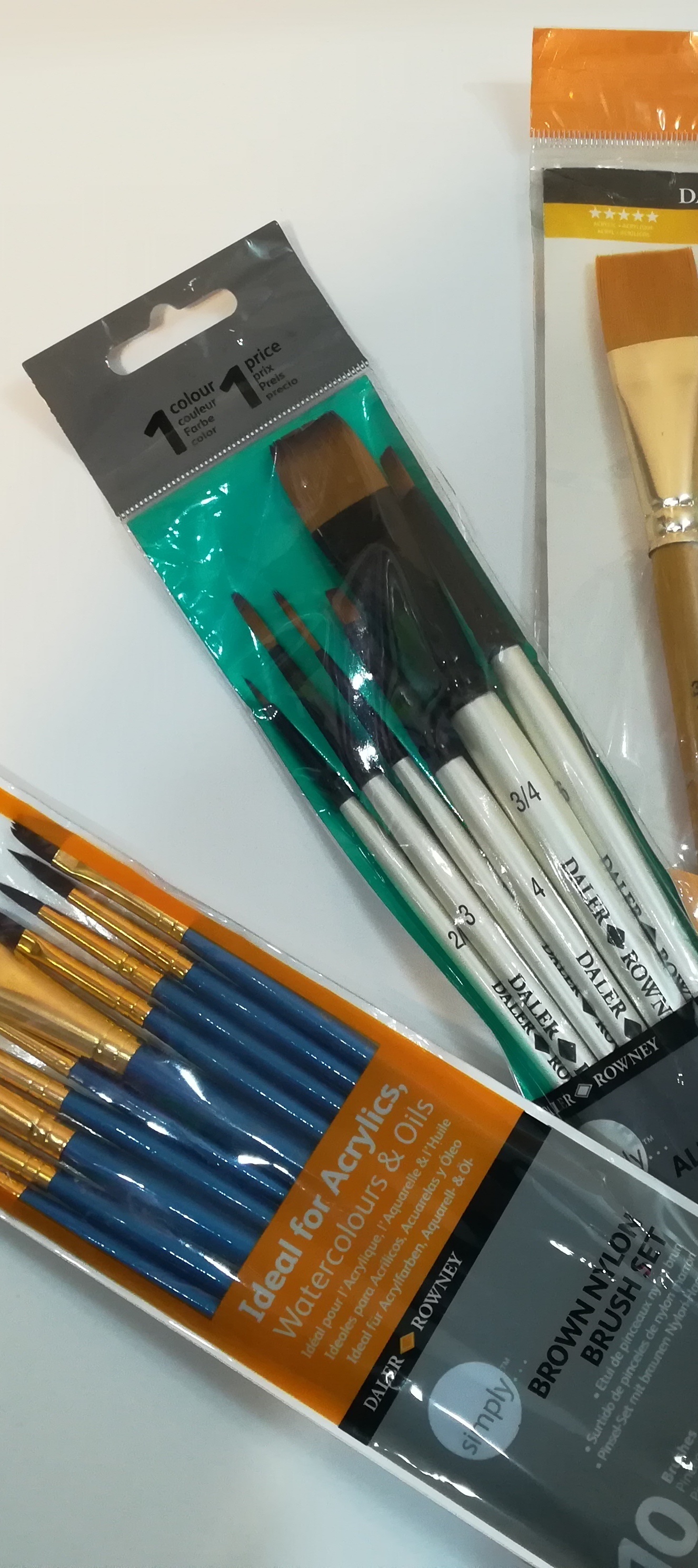 پک قلم مو 6 تایی Daler Rowney اصل