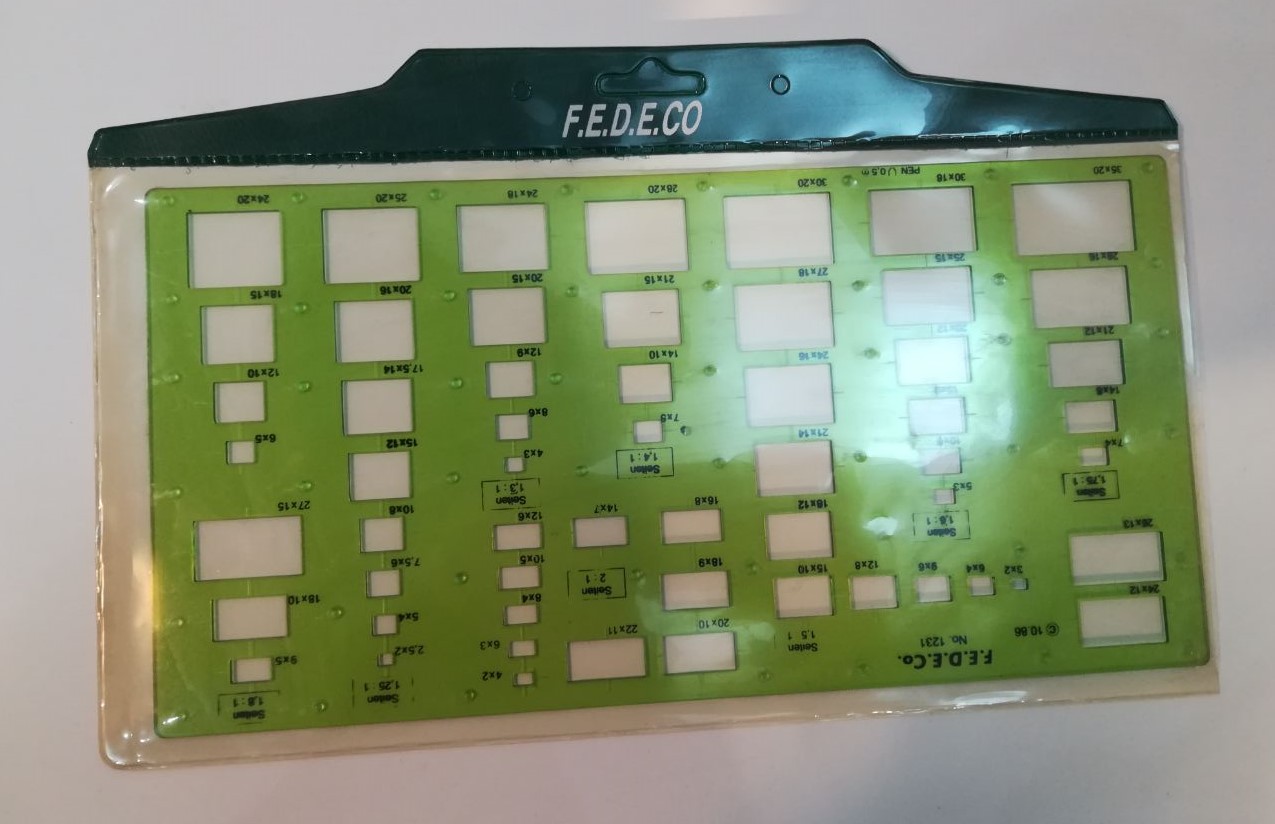 شابلون مستطیل