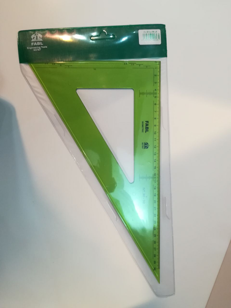 گونیا 30 درجه 32 سانت فابل