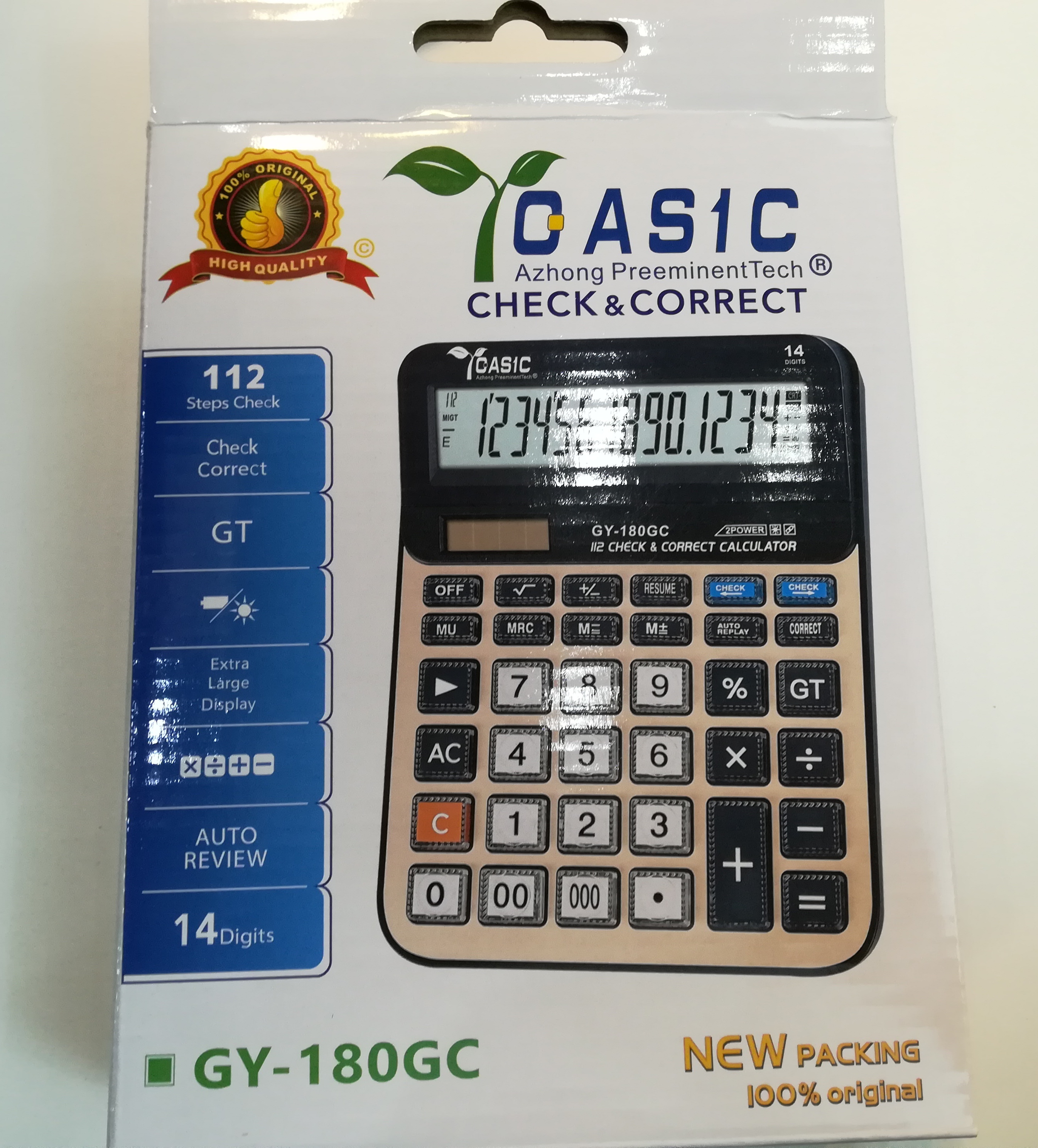 ماشین حساب رومیزی CASIC