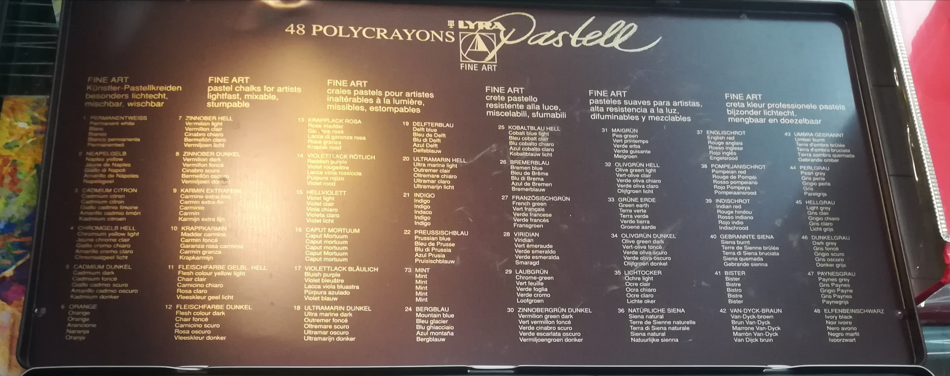 پاستل تکی گچی LYRA المان اصل