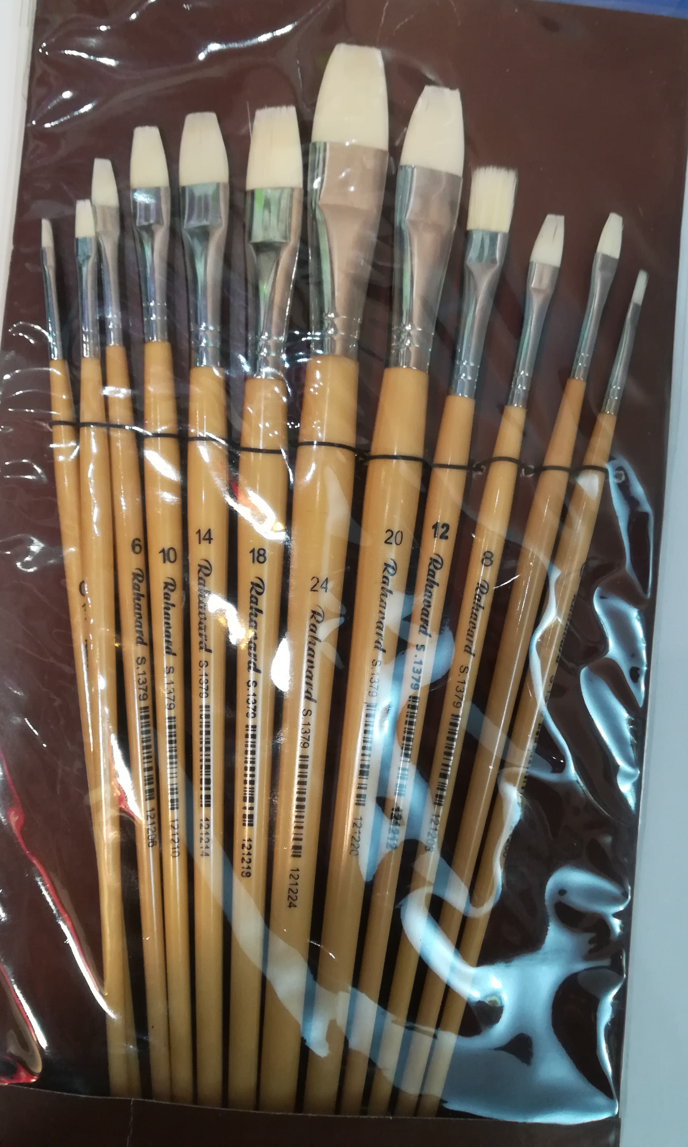 پک قلم مو رهاورد 12 تایی